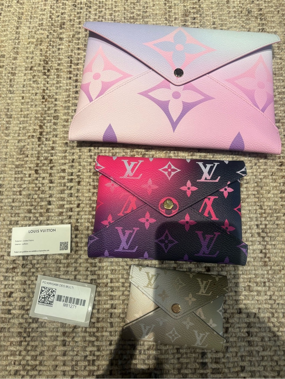 Louis Vuitton Kirigami Pouches